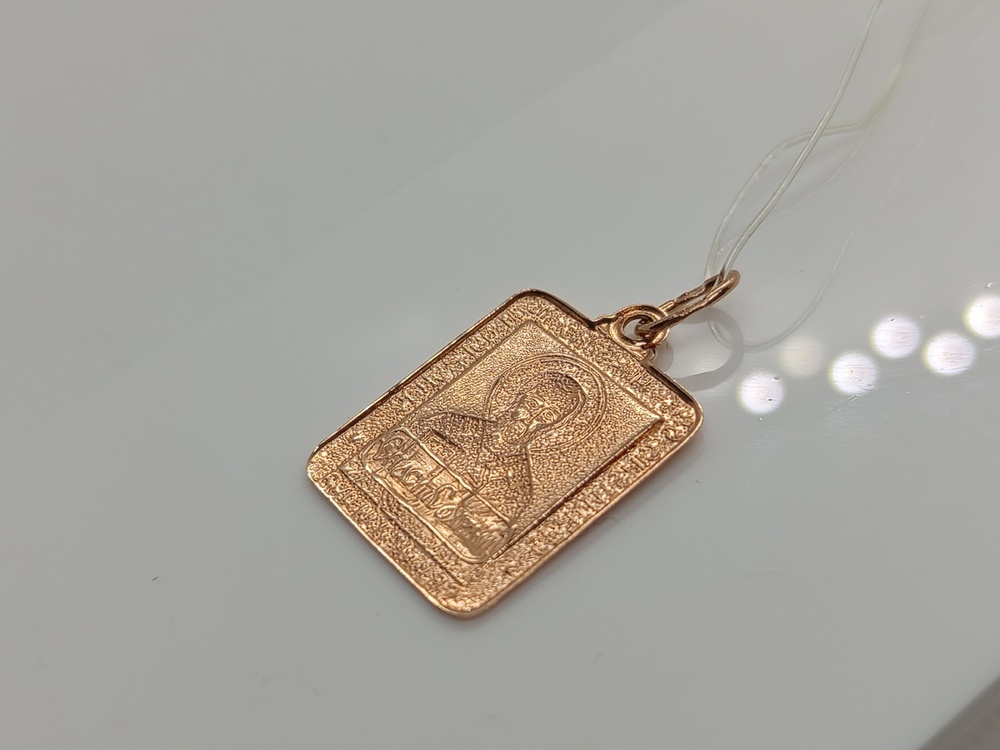 20-0080 ПОДВЕСКА ИКОНА без камня (Au 585)