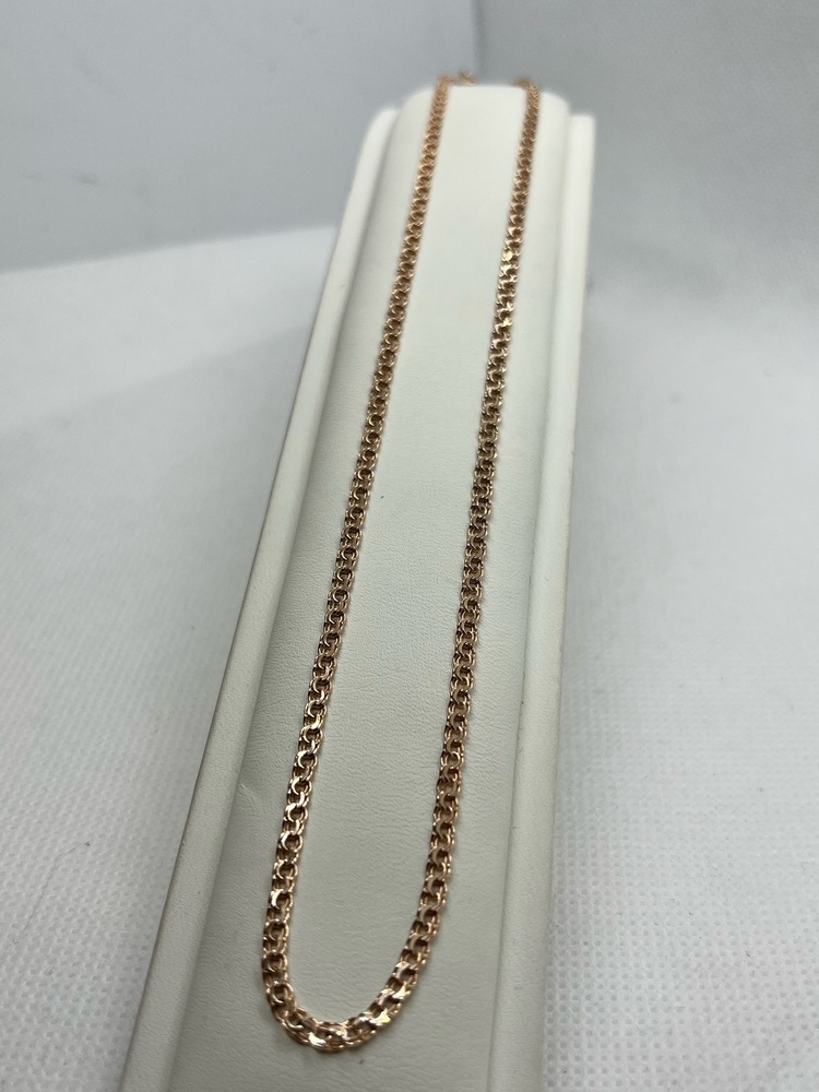 ЦЕПЬ ПУСТОТЕЛАЯ Бисмарк (Au 585)