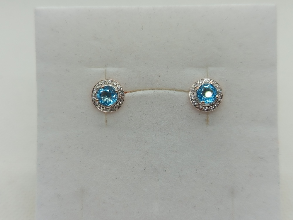 СПУС585 СЕРЬГИ ПУСЕТЫ (Au 585)