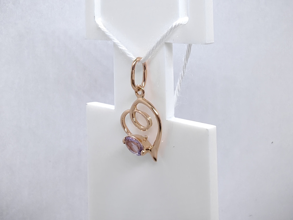 ПОДВЕСКА С КАМНЕМ (Au 585)