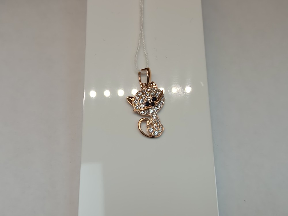 ПОДКМИ585 ПОДВЕСКА С КАМНЯМИ (Au 585)