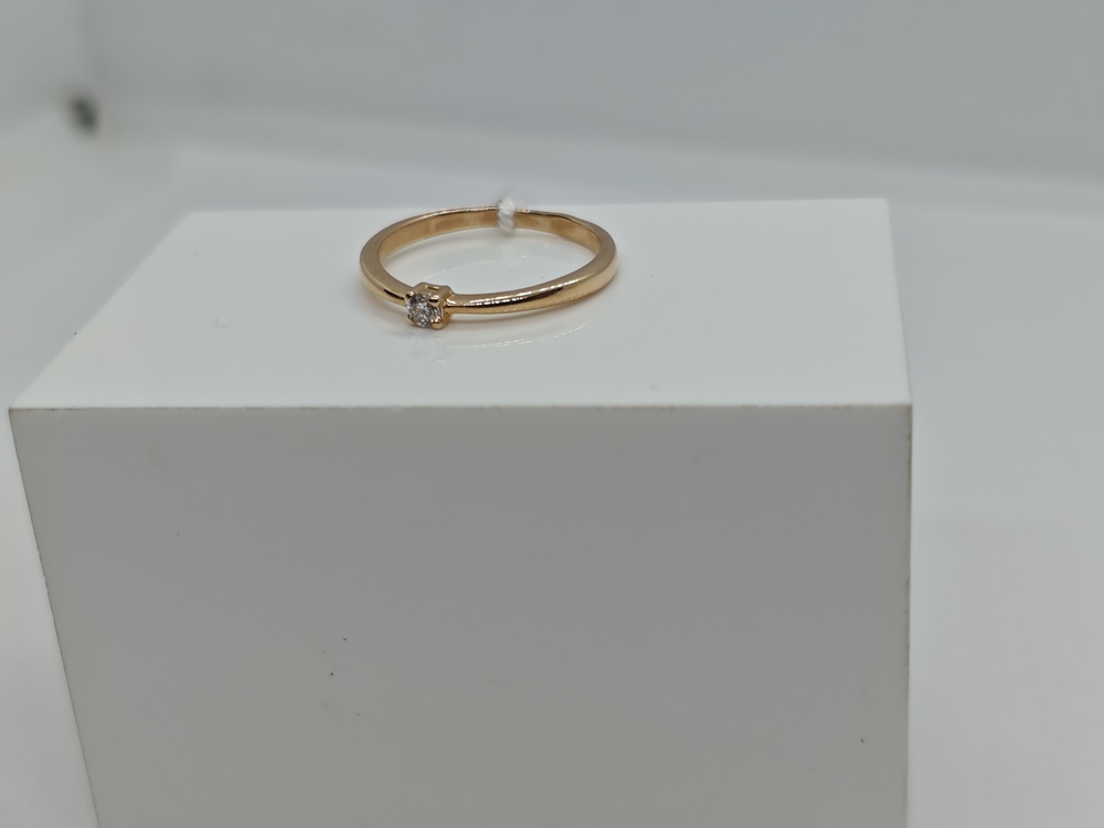 КОЛЬЦО БРИЛЛИАНТ Au 585