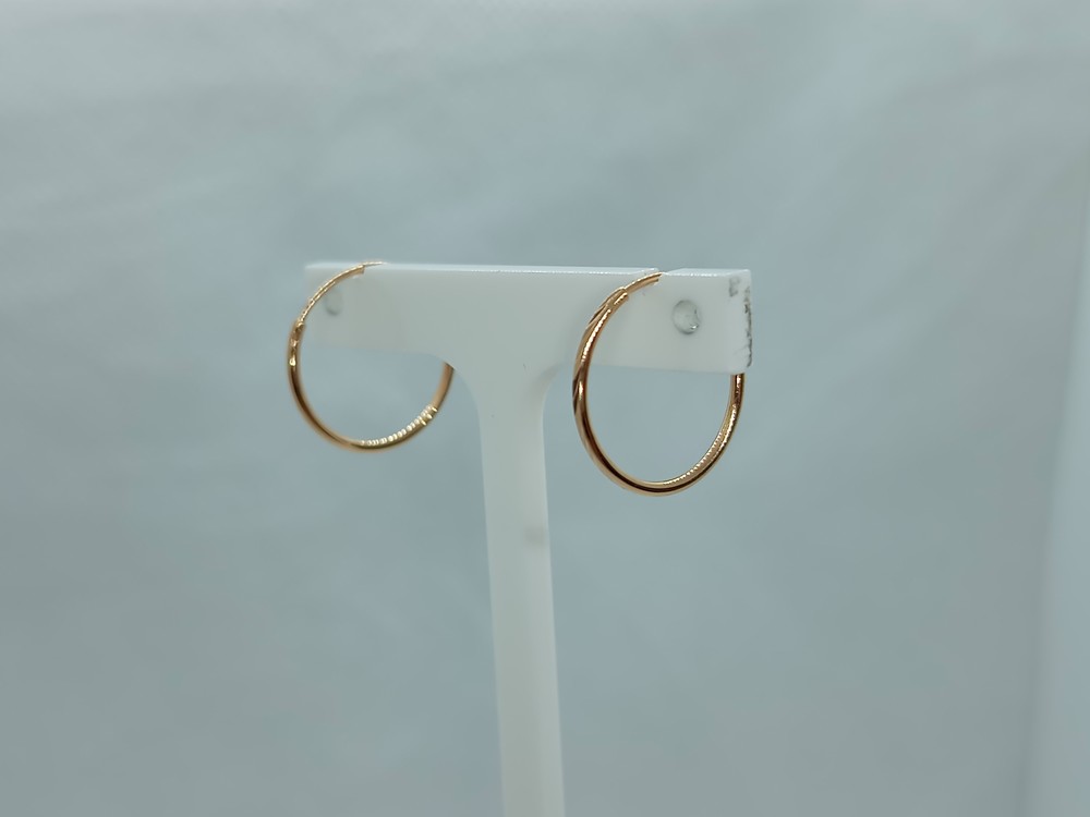 СЕРЬГИ КОНГО без камня (Au 585)