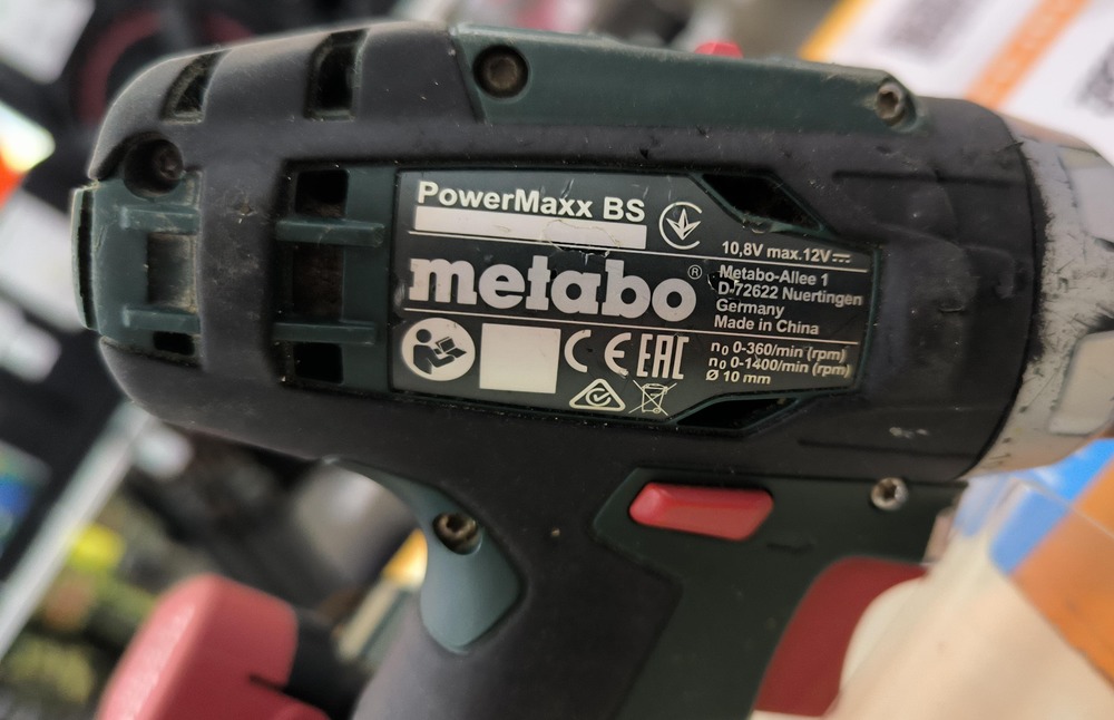 Шуруповерт Metabo POWERMAXX BS