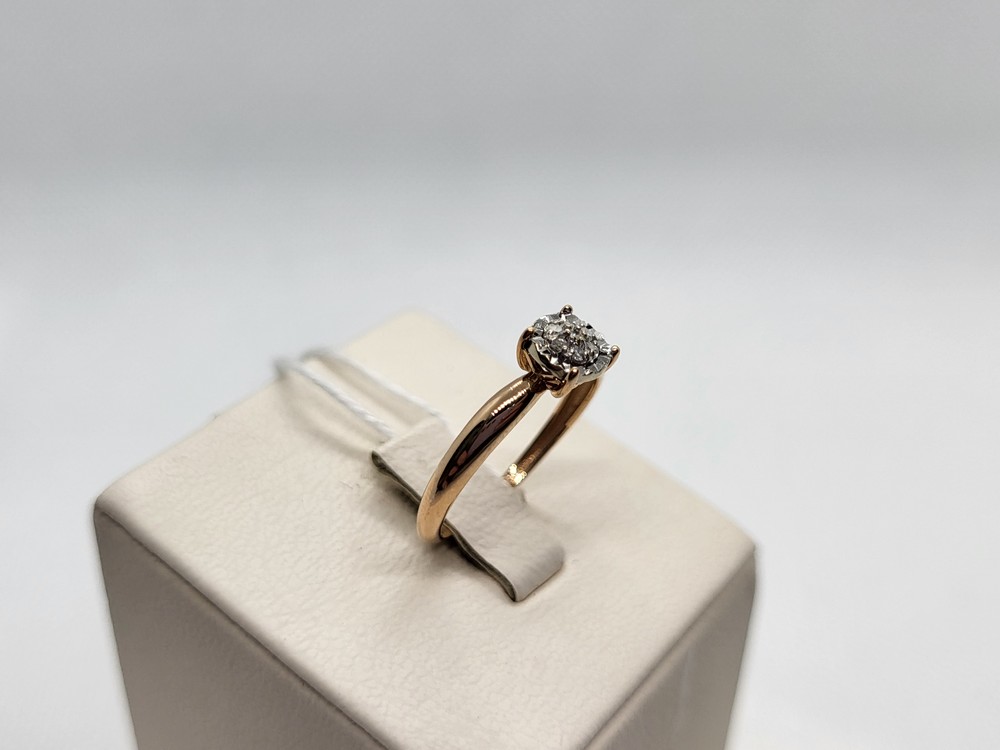 КОЛЬЦО БРИЛЛИАНТ Au 585