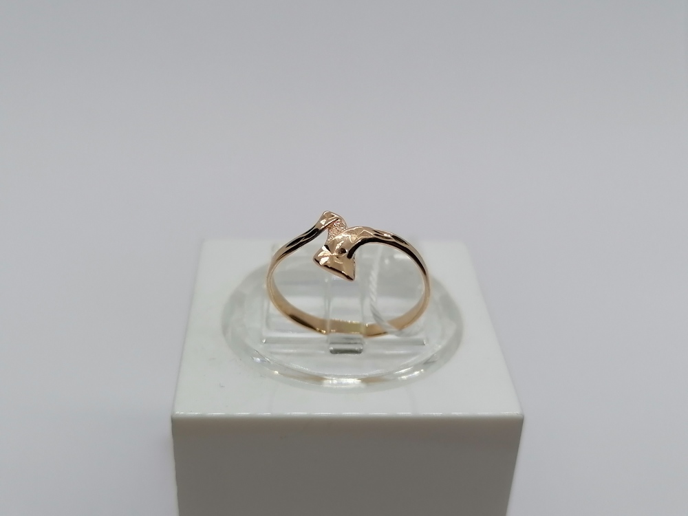 КОЛБКМ585 КОЛЬЦО БЕЗ КАМНЯ (Au 585)