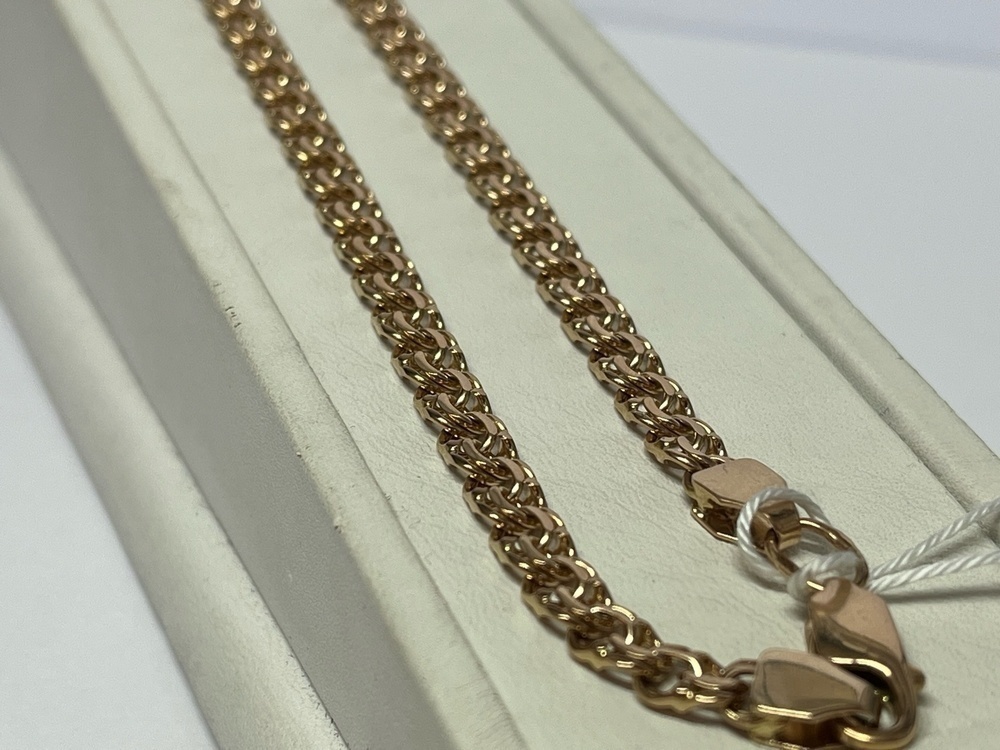 ЦЕПЬ ПОЛНОВЕСНАЯ Бисмарк (Au 585)