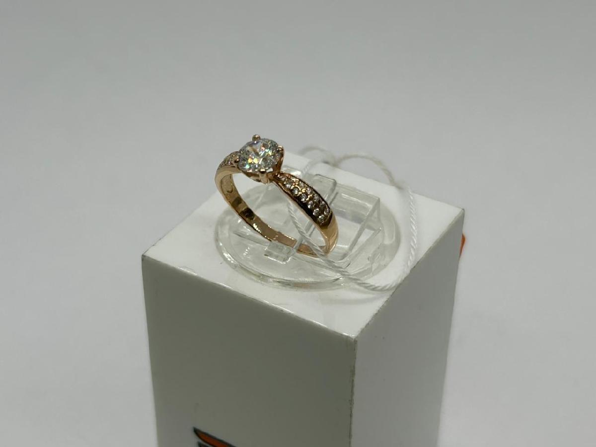 КОЛКМИ585 КОЛЬЦО С КАМНЯМИ (Au 585)