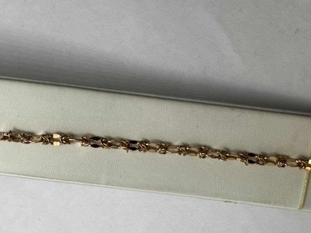 БРАСЛЕТ ПОЛНОВЕСНЫЙ Фантазия Au 585