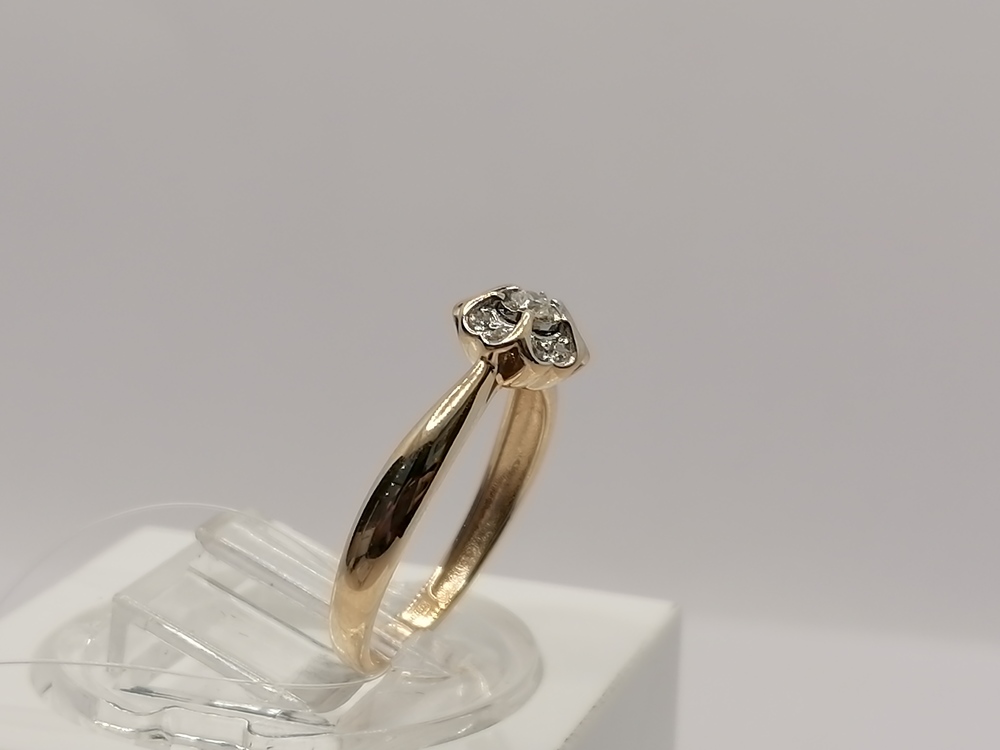 КОЛЬЦО БРИЛЛИАНТ (Au 585)