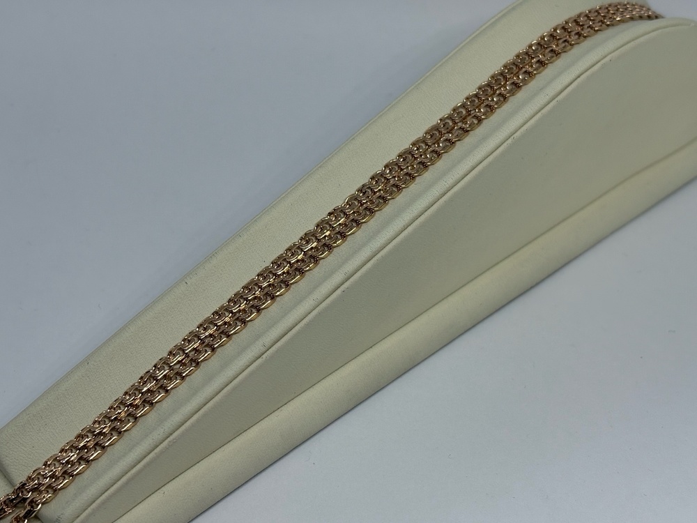 ЦЕПЬ ПОЛНОВЕСНАЯ Бисмарк (Au 585)