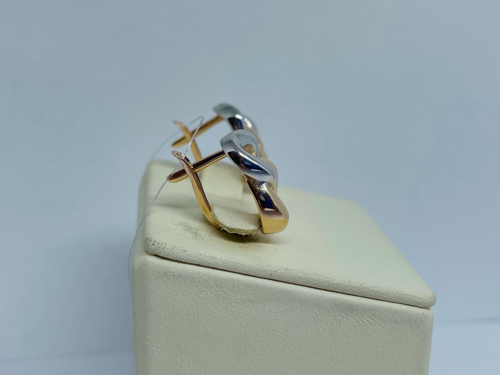 СЕРЬГИ БЕЗ КАМНЯ (Au 585)