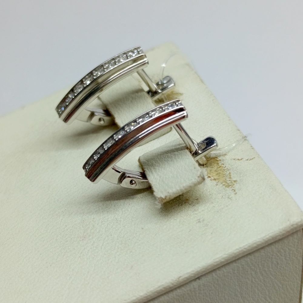 СЕРЬГИ БРИЛЛИАНТ (Au 585)