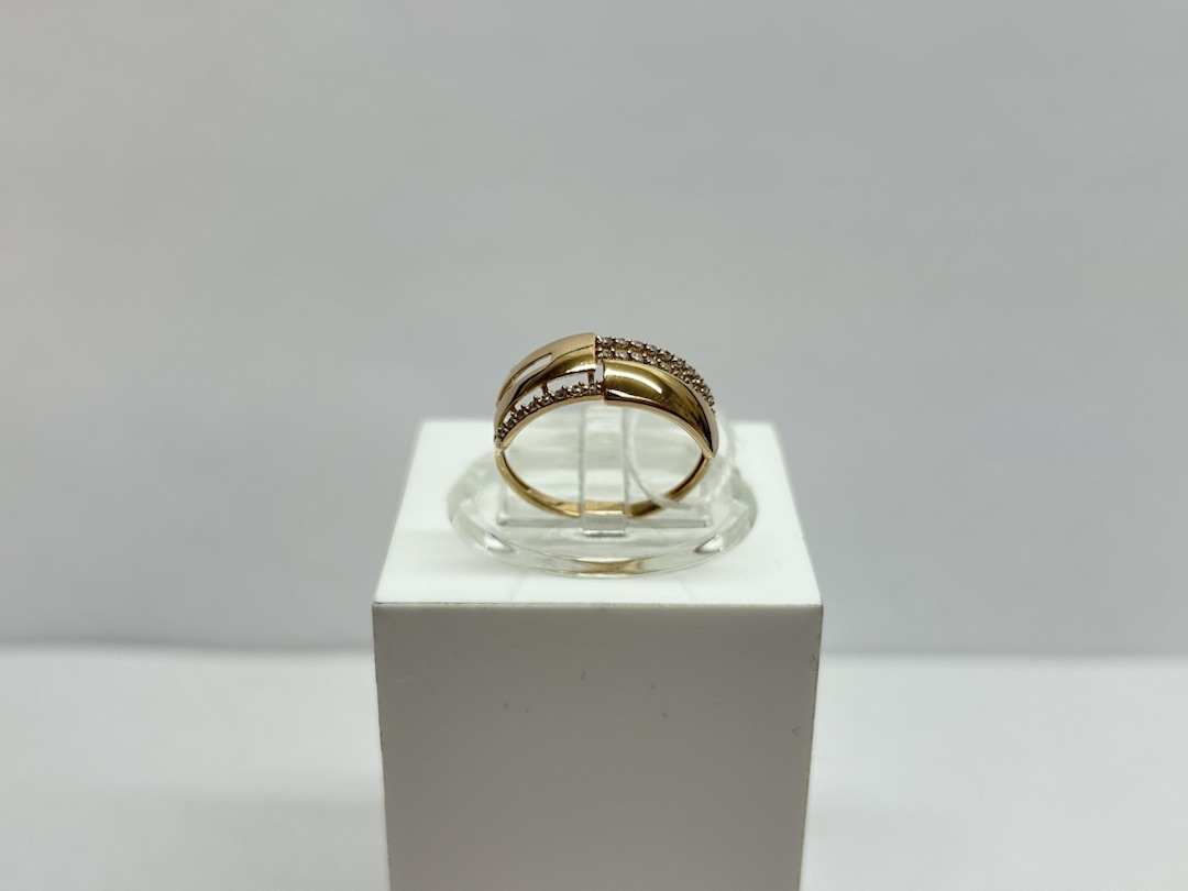 КОЛКМИ585 КОЛЬЦО С КАМНЯМИ (Au 585)