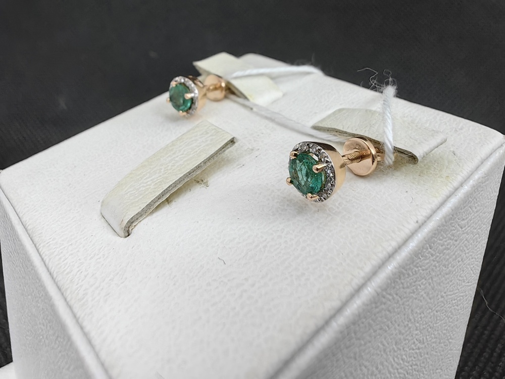 СЕРЬГИ БРИЛЛИАНТ (Au 585)