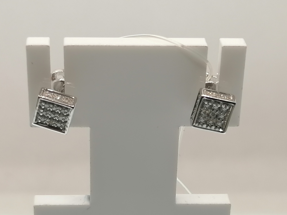 СЕРЬГИ ПУСЕТЫ Бриллиант (Au 585)