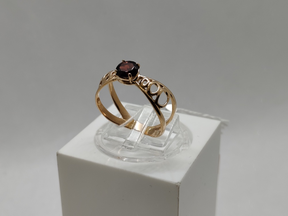 КОЛКМ585 КОЛЬЦО С КАМНЕМ (Au 585)