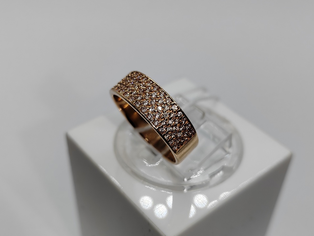 КОЛКМИ585 КОЛЬЦО С КАМНЯМИ (Au 585)