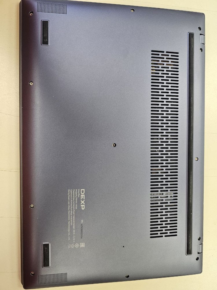 Ноутбук Dexp Atlas M15-I3W302; Core i3-1215U, Intel UHD Graphics, 8 Гб, 240 Гб, Нет