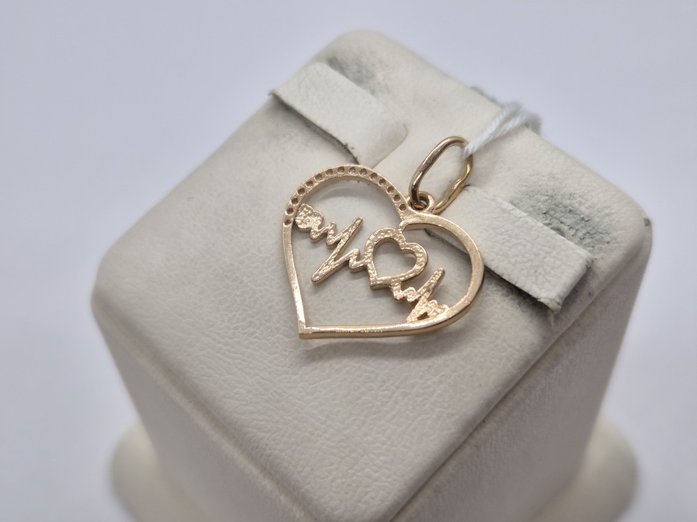 ПОДКМИ585 ПОДВЕСКА С КАМНЯМИ (Au 585)