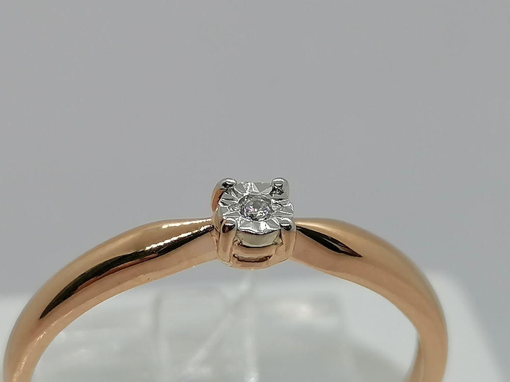 КОЛЬЦО С КАМНЕМ (Au 585)