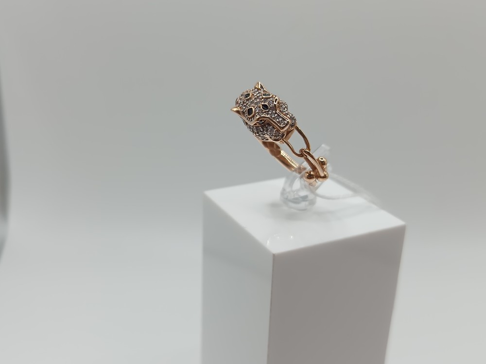 КОЛКМИ585 КОЛЬЦО С КАМНЯМИ (Au 585)