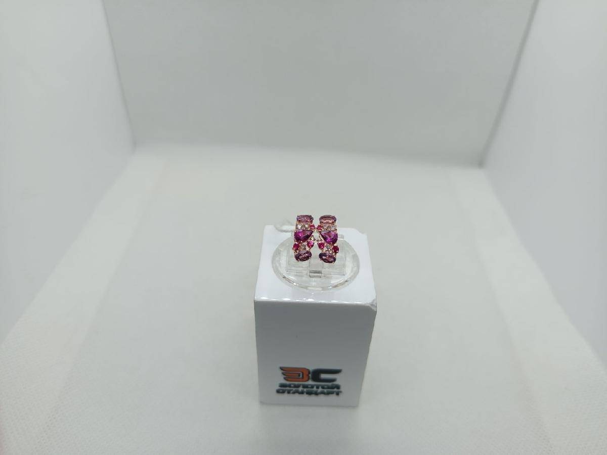 СЕРЬГИ С КАМНЯМИ (Au 585)