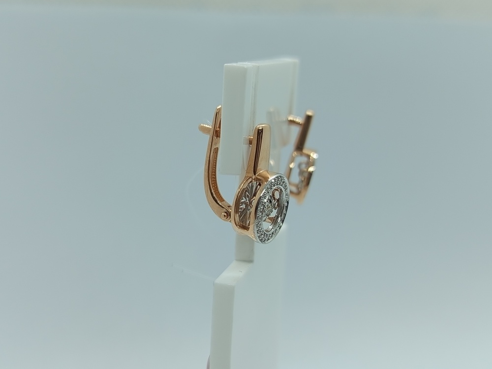 СЕРЬГИ БРИЛЛИАНТ (Au 585)