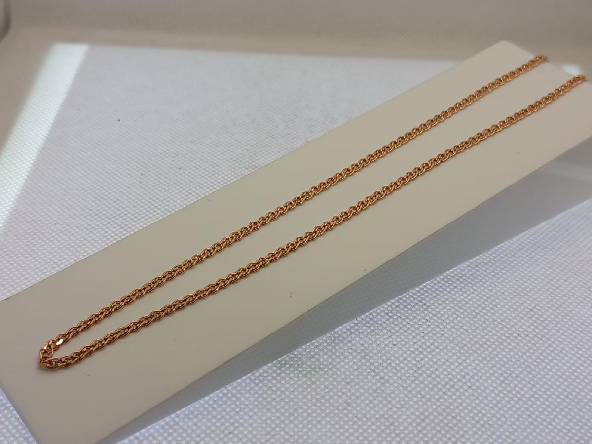 ЦЕПЬ ПУСТОТЕЛАЯ Ромб тройной (Au 585)