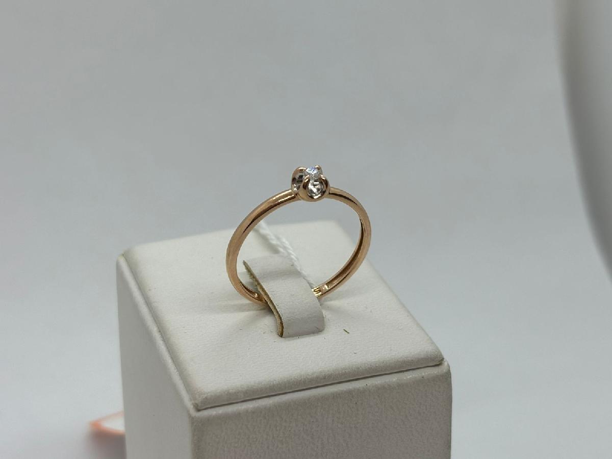 КОЛЬЦО БРИЛЛИАНТ Au 585