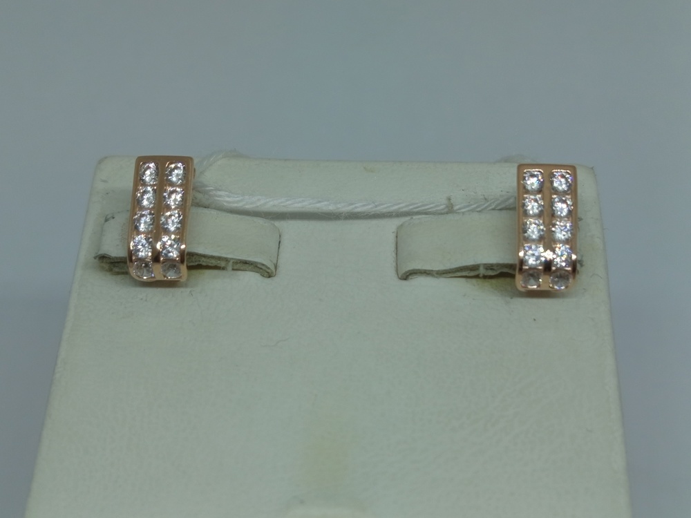 СЕРЬГИ С КАМНЯМИ (Au 585)