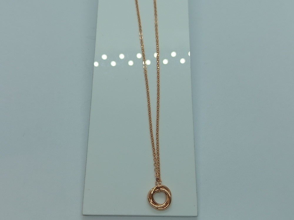 КОЛЬЕ ПУСТОТЕЛЫЙ Якорное (Au 585)