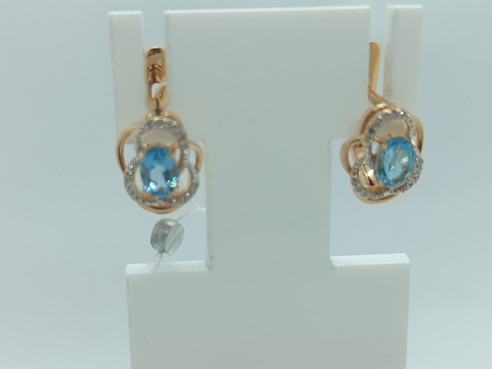 СЕРЬГИ БРИЛЛИАНТ (Au 585)