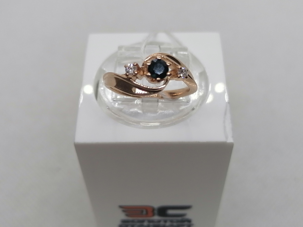 КОЛЬЦО БРИЛЛИАНТ Au 585