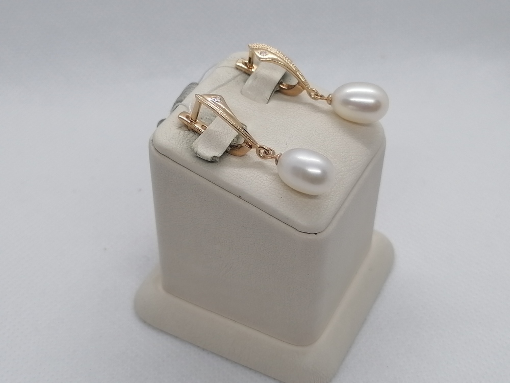 СЕРЬГИ С КАМНЯМИ (Au 585)