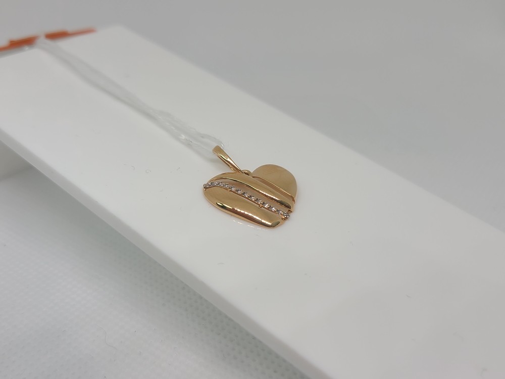 ПОДВЕСКА С КАМНЯМИ (Au 585)