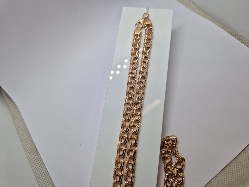 ЦЛБС585 ЦЕПЬ ПОЛНОВЕСНАЯ Бисмарк (Au 585)