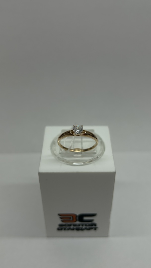 КОЛЬЦО С КАМНЕМ (Au 585)