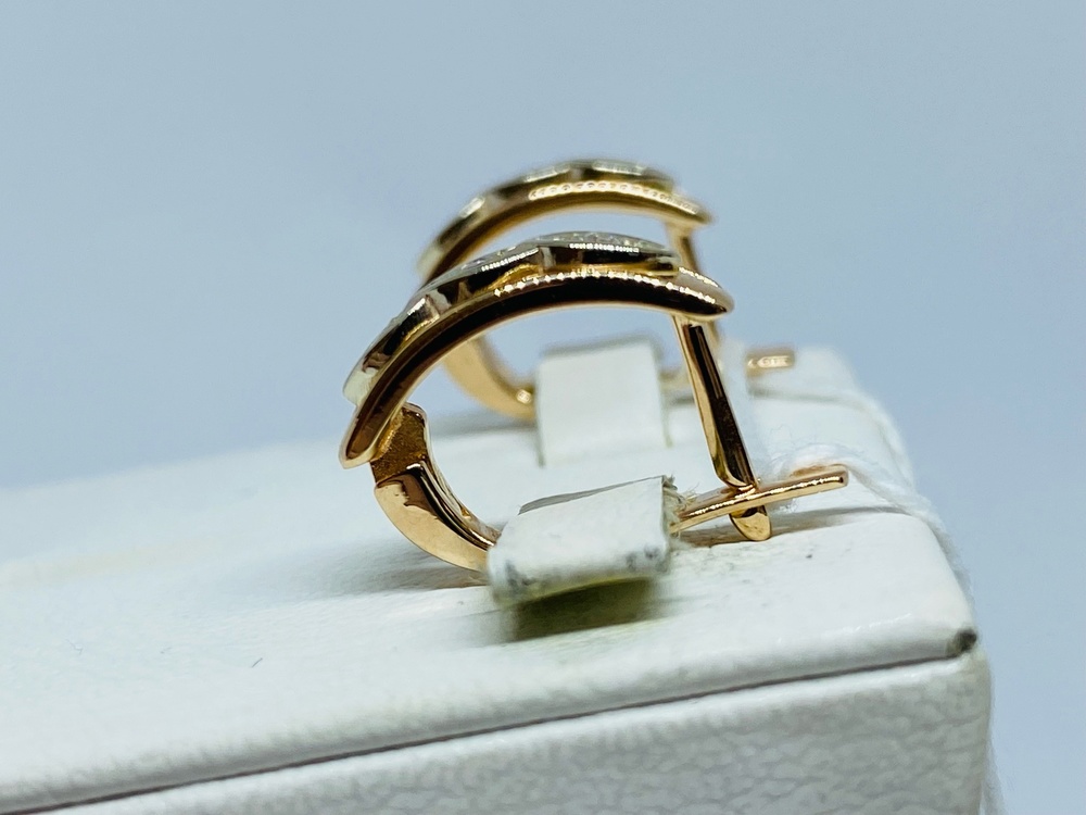 СЕРЬГИ С КАМНЯМИ (Au 585)