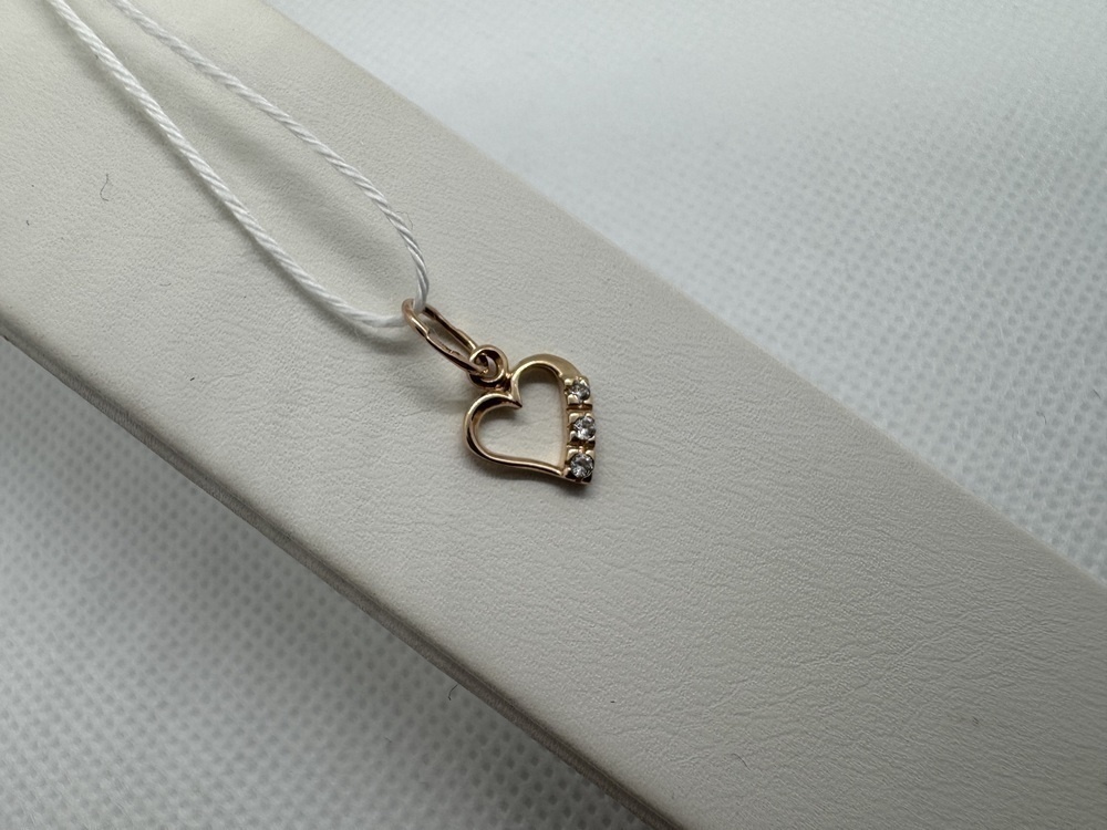 ПОДКМИ585 ПОДВЕСКА С КАМНЯМИ (Au 585)