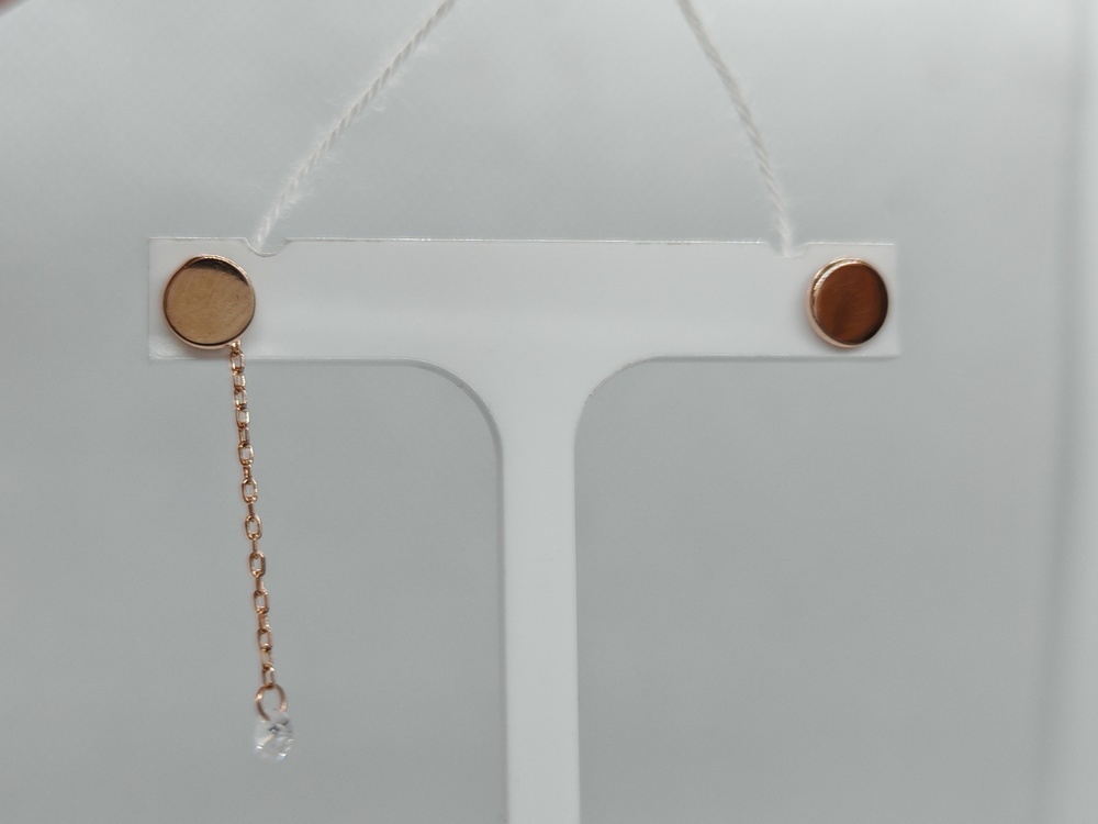 СЕРЬГИ ПУСЕТЫ (Au 585)