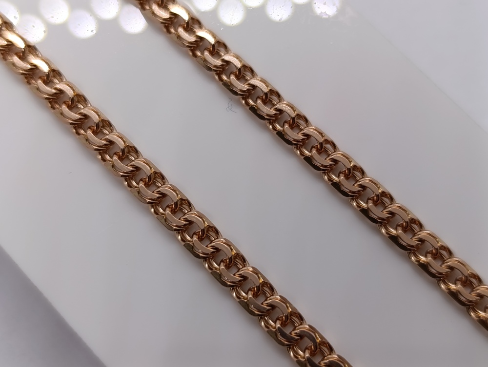 ЦЕПЬ ПОЛНОВЕСНАЯ Бисмарк (Au 585)