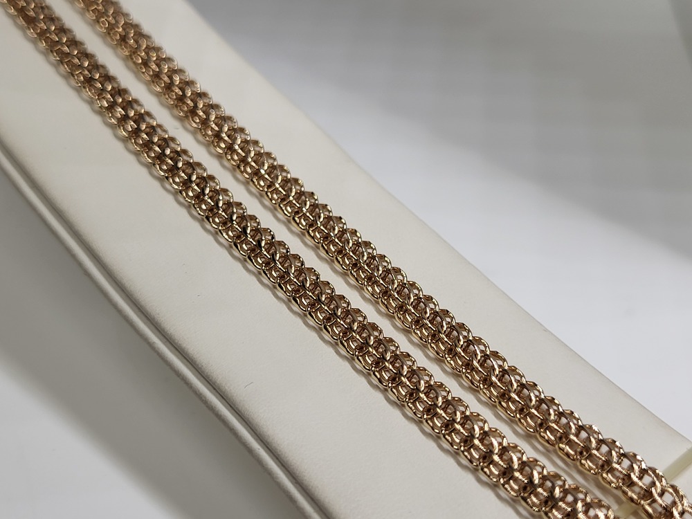 ЦЛИТ585 ЦЕПЬ ПОЛНОВЕСНАЯ Итальянка (Au 585)