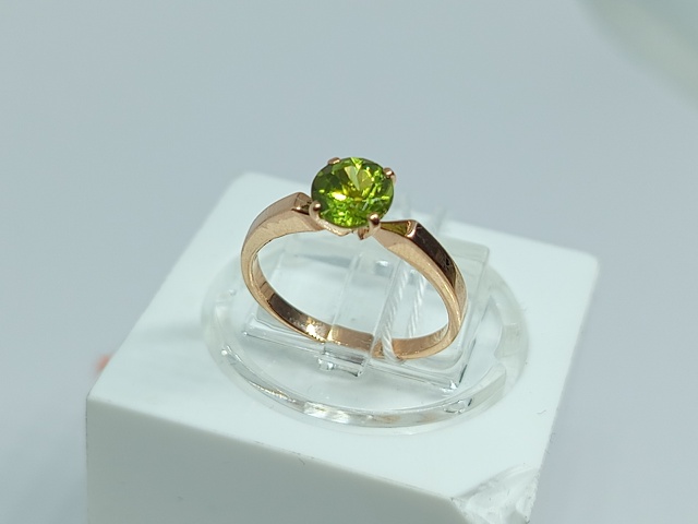 КОЛКМ585 КОЛЬЦО С КАМНЕМ (Au 585)