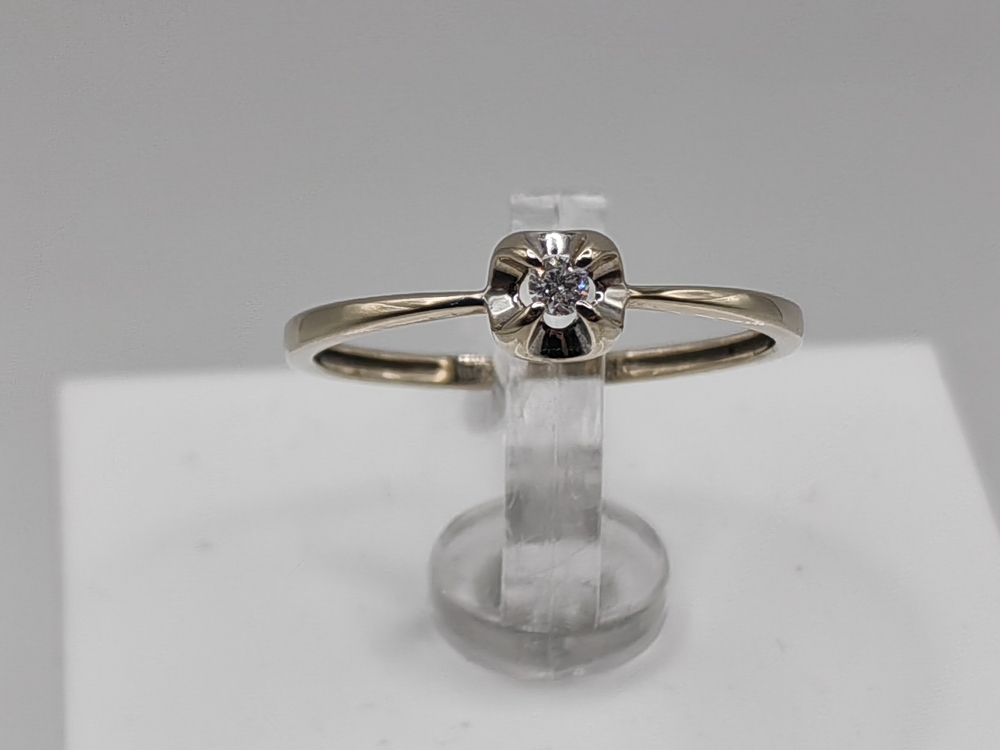 КОЛЬЦО БРИЛЛИАНТ Au 585