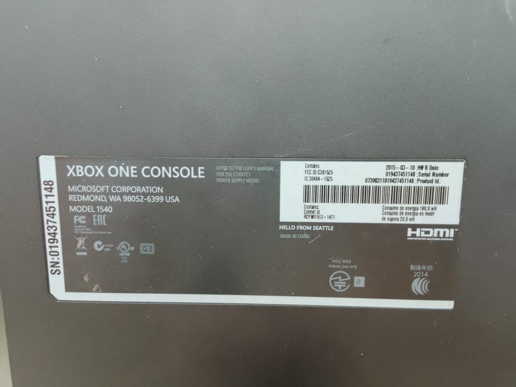 Игровая приставка Xbox One 500Gb