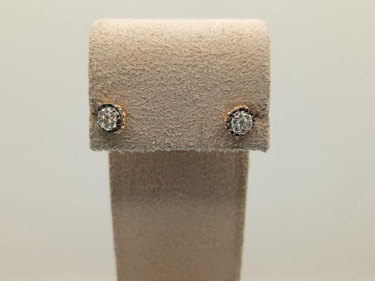 СЕРЬГИ ПУСЕТЫ Бриллиант (Au 585)