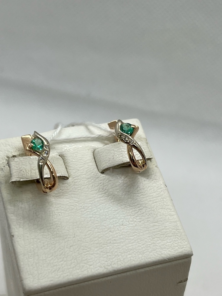 СКМИ585 СЕРЬГИ С КАМНЯМИ (Au 585) СКМИ585 СЕРЬГИ С КАМНЯМИ (Au 585)