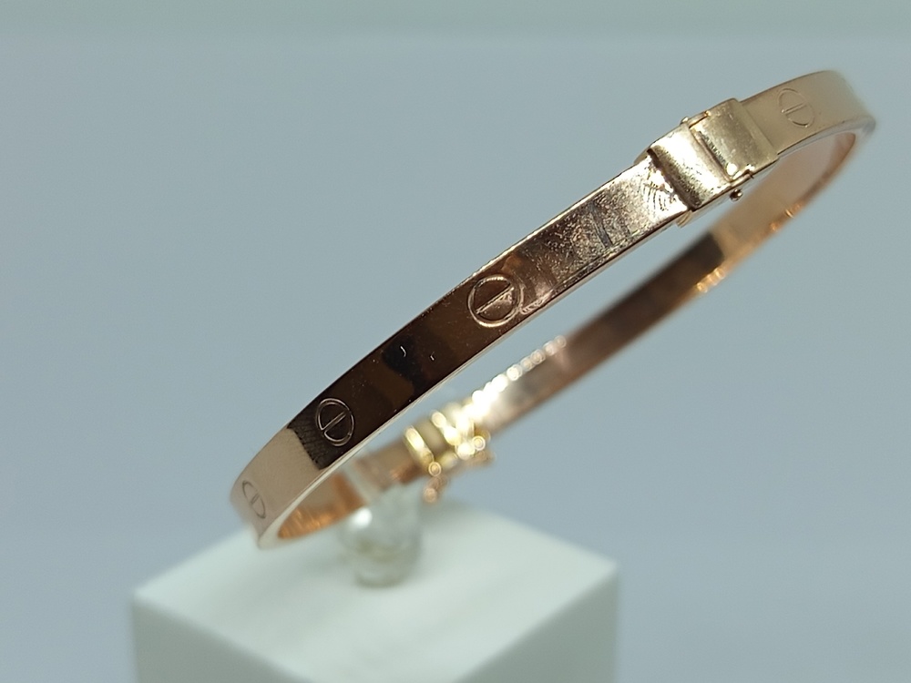 БРАСЛЕТ ЖЕСТКИЙ без камня (Au 585)