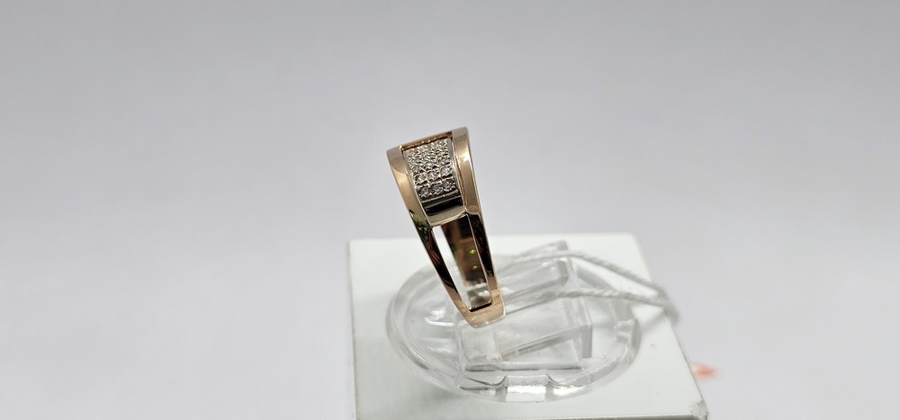 КОЛКМИ585 КОЛЬЦО С КАМНЯМИ (Au 585)